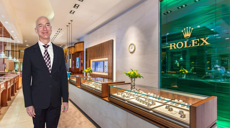 Jeff Bezos Went Out To Buy A Rolex Watch “I Bought The Whole Store Instead”