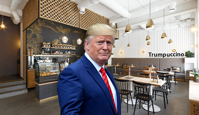 Donald Trump opens a coffeshop to be named “Trumpuccino”